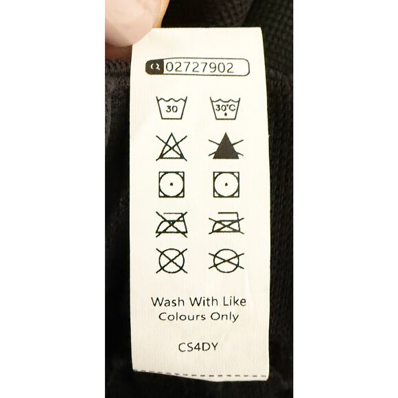 Halara Women's Black Flex High Waisted Pocket Wide Leg Waffle Work Pants L - Picture 9 of 11